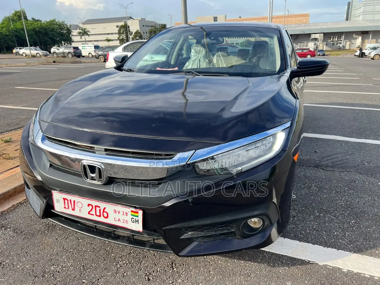 Honda Civic EX 4dr Sedan (1.5L 4cyl) 2016 Black