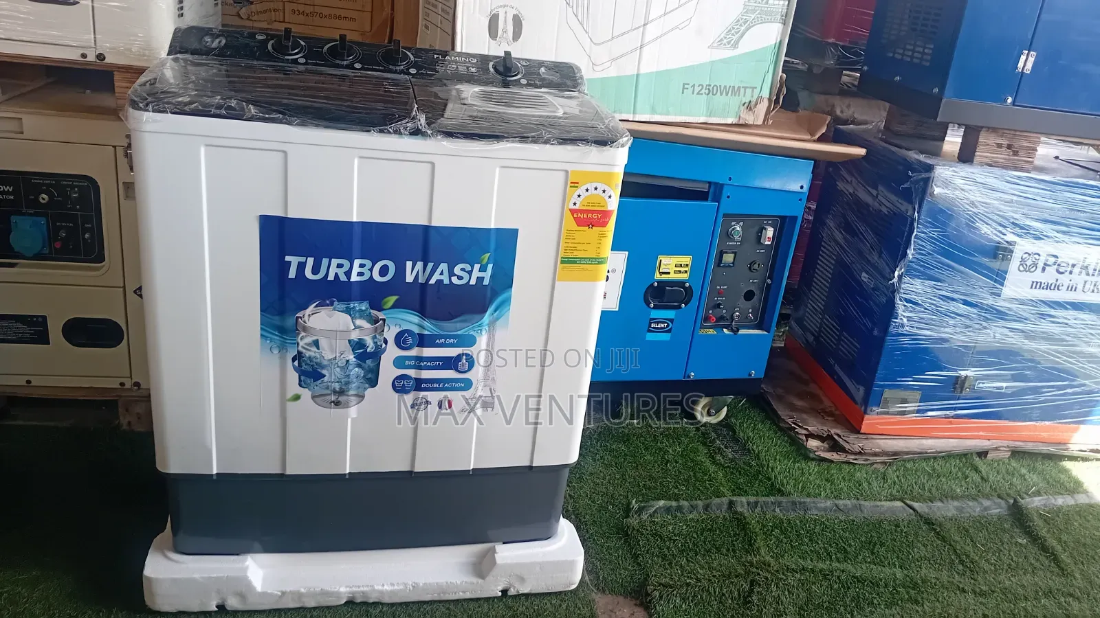 Flamino 11kg Washer Dryer Combo Twin Tub Design 11kg
