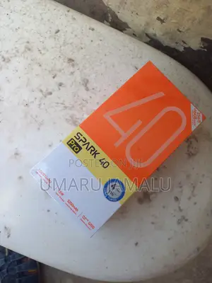 New Tecno Spark 40 Pro 256 GB Black