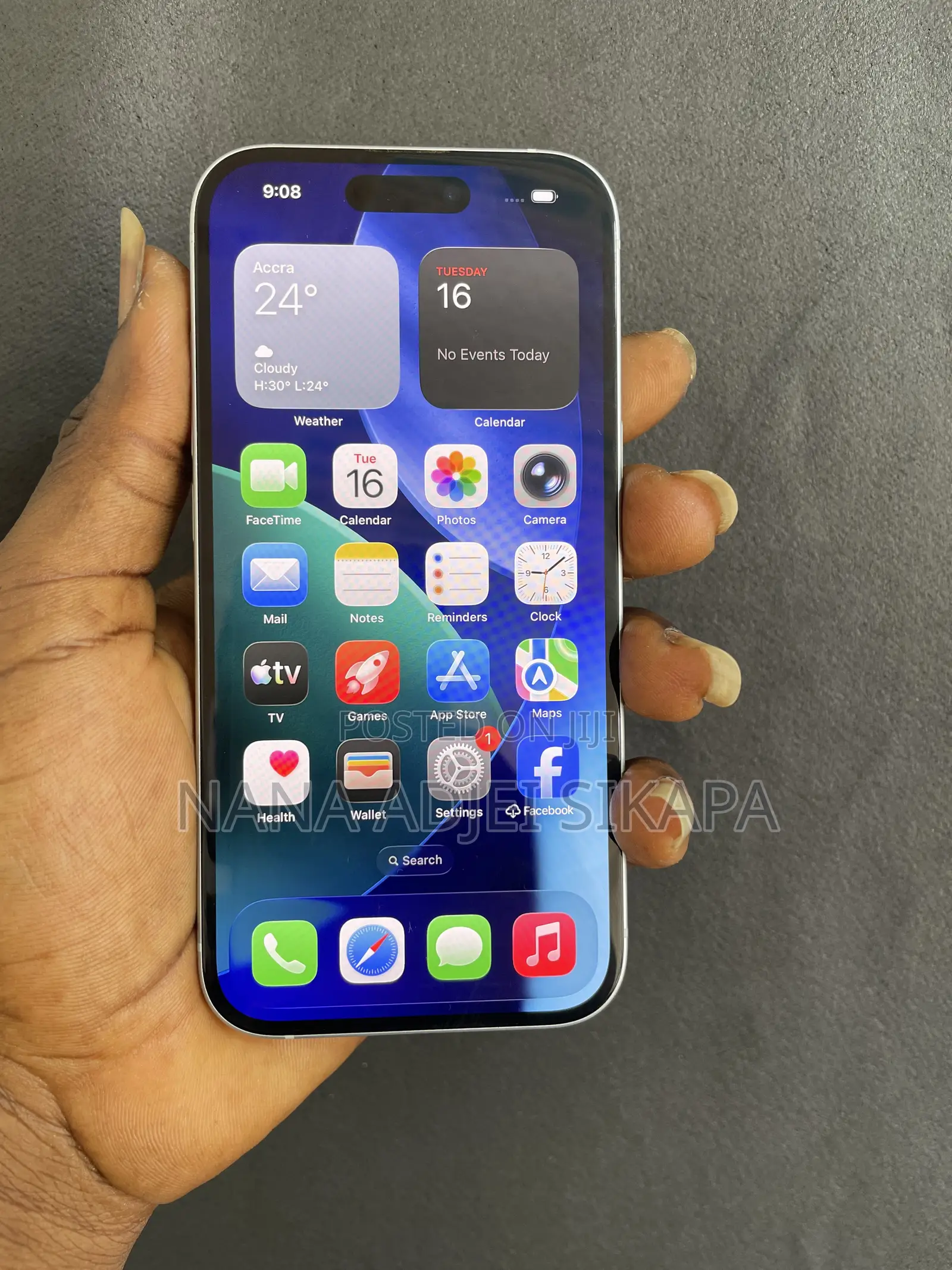 New Apple iPhone 15 128 GB Blue