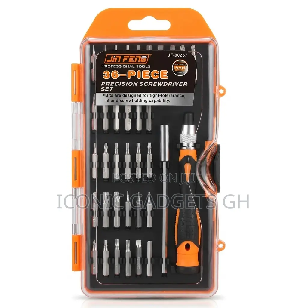 36-Piece Precision Screwdriver Set