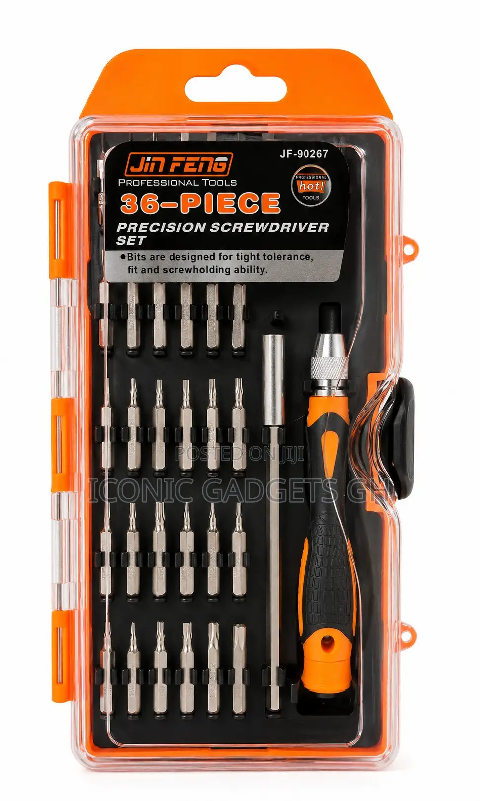 36-Piece Precision Screwdriver Set