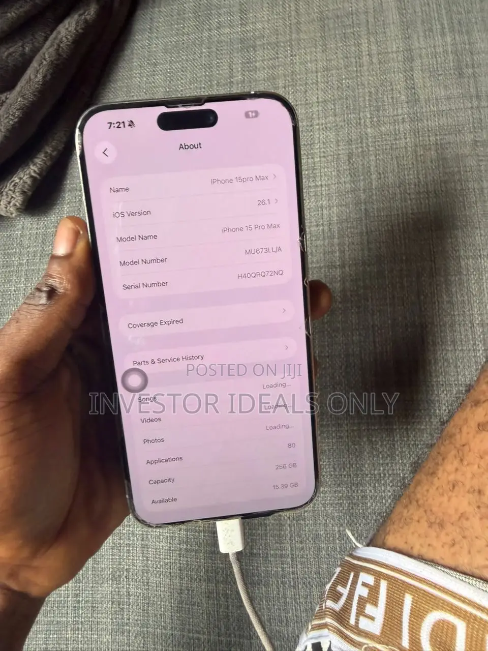 Apple iPhone 15 Pro Max 256 GB White