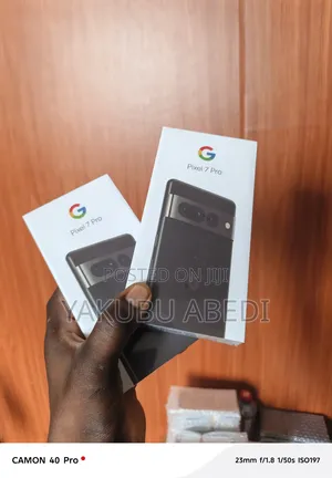 New Google Pixel 7 Pro 128 GB Black