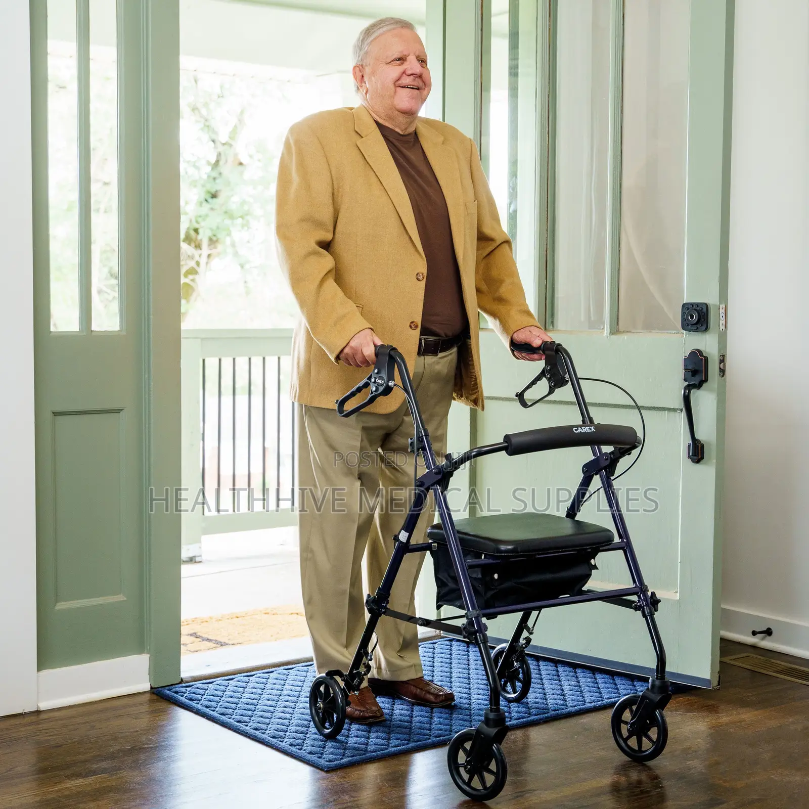 Rolling Walker With Seat
