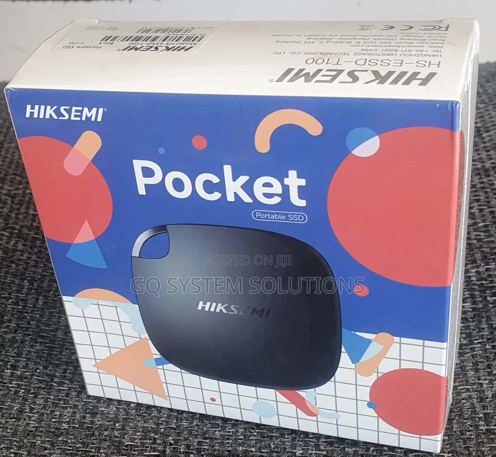 Hiksemi Pocket Portable SSD 512gb