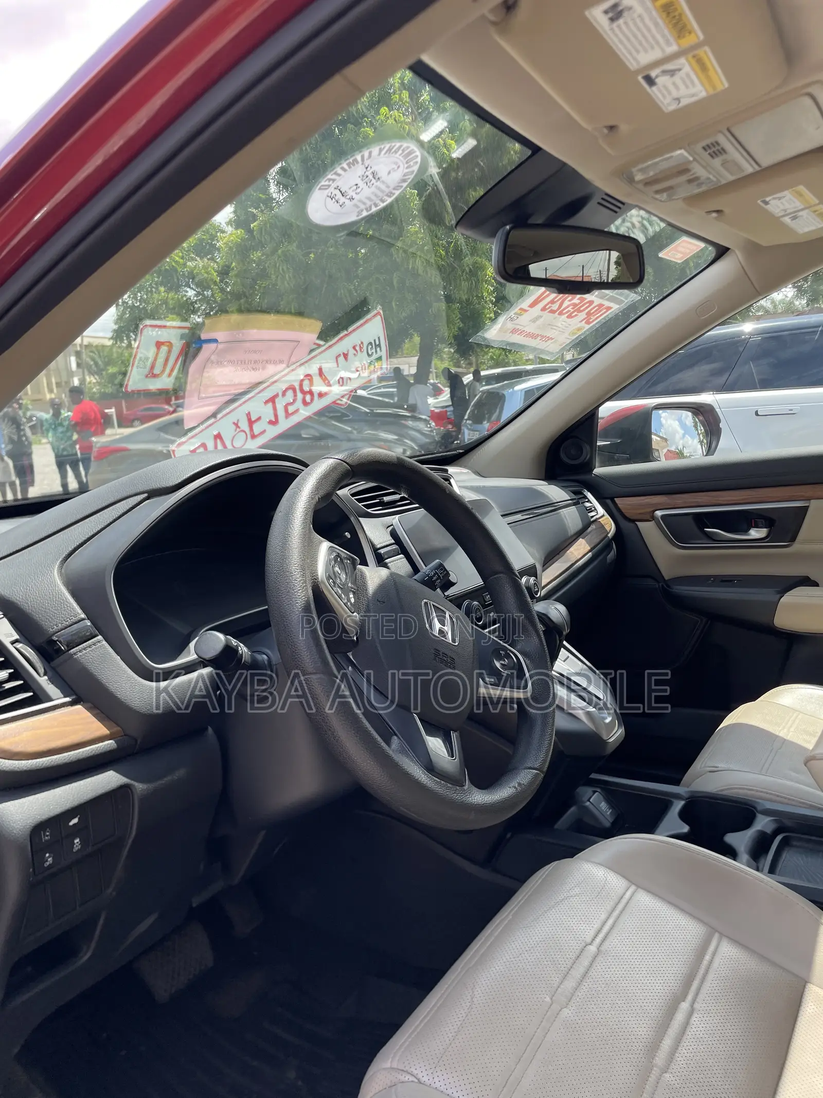 Honda CR-V 2018 Orange