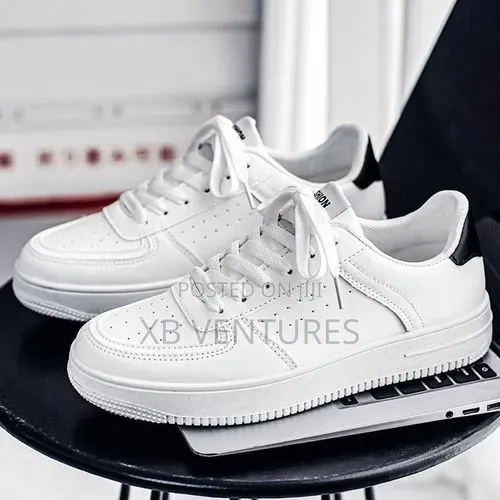 Men's Classic White Sneakers