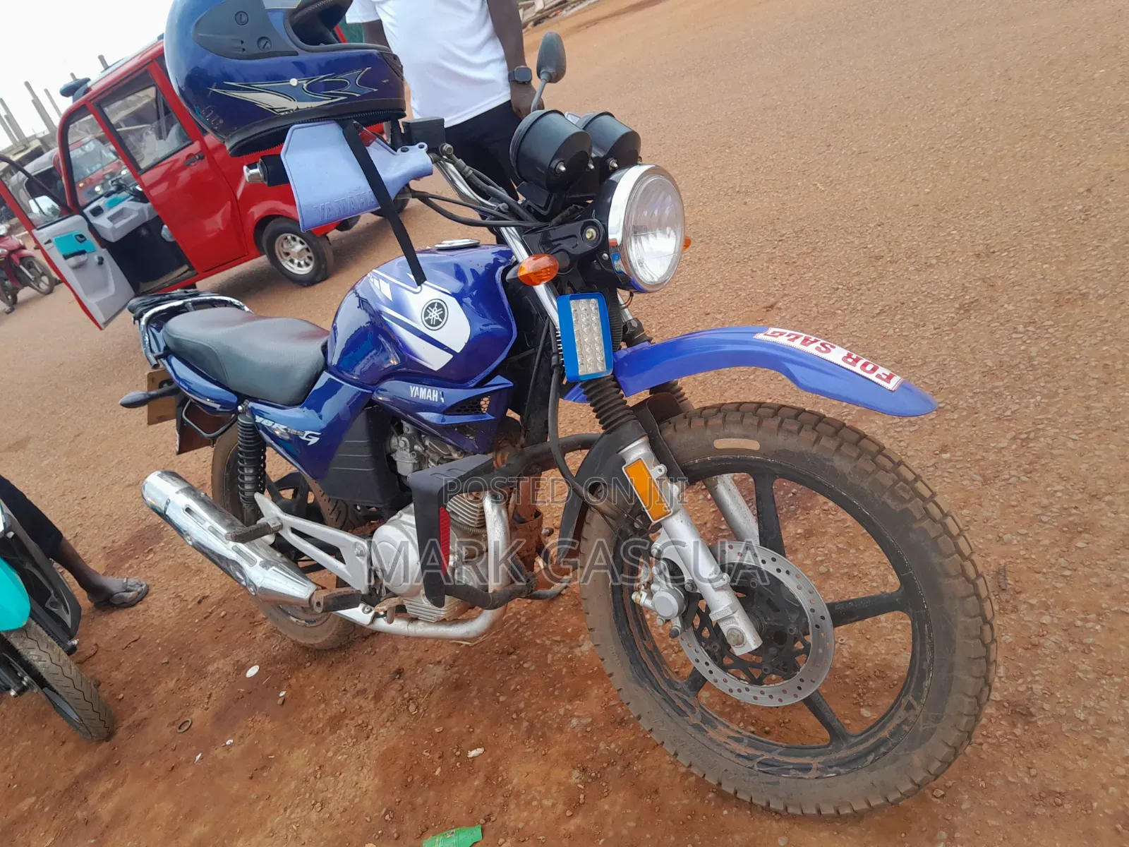 Yamaha YBR125 2026 Blue