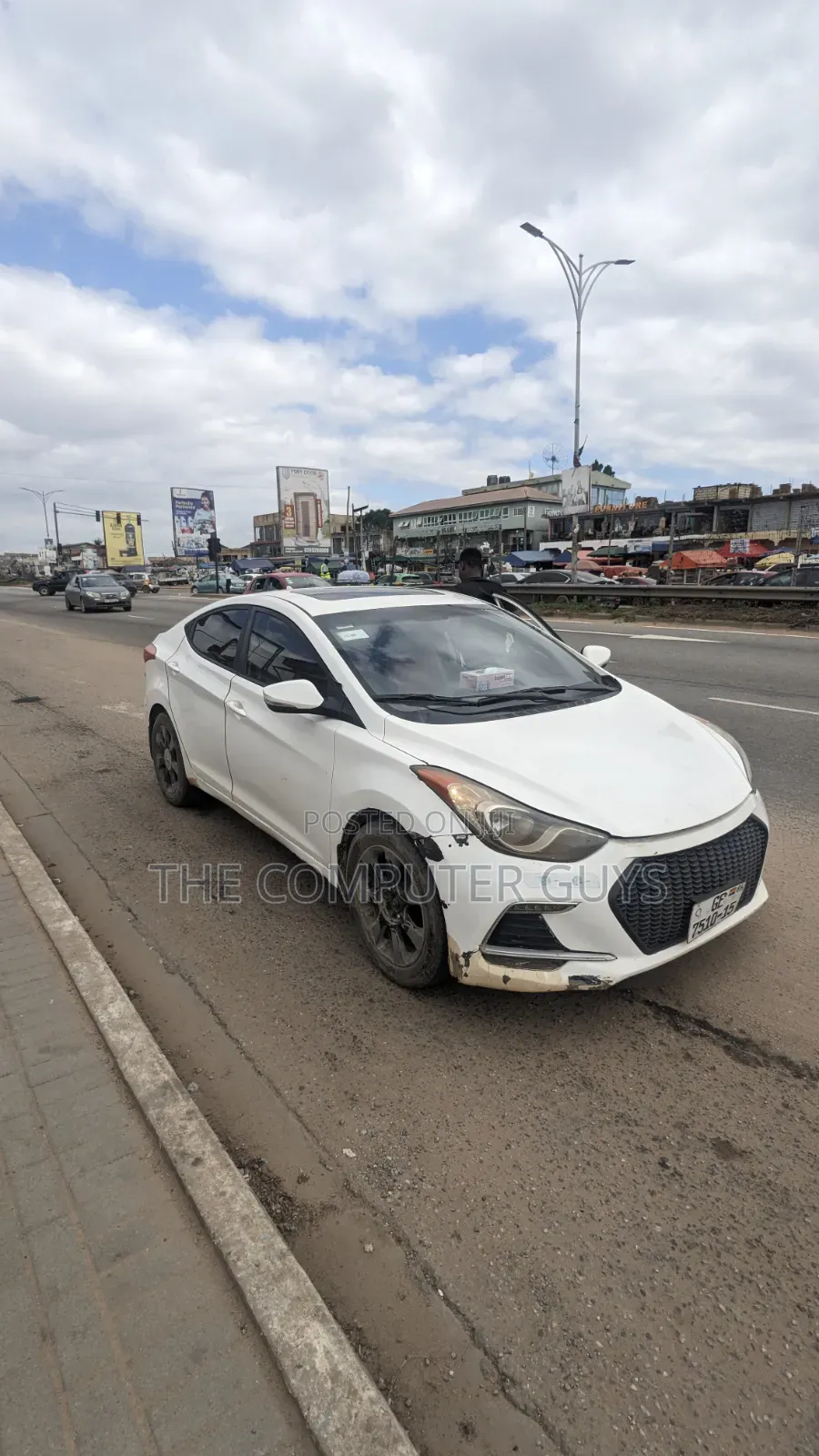 Hyundai Elantra 2013 White