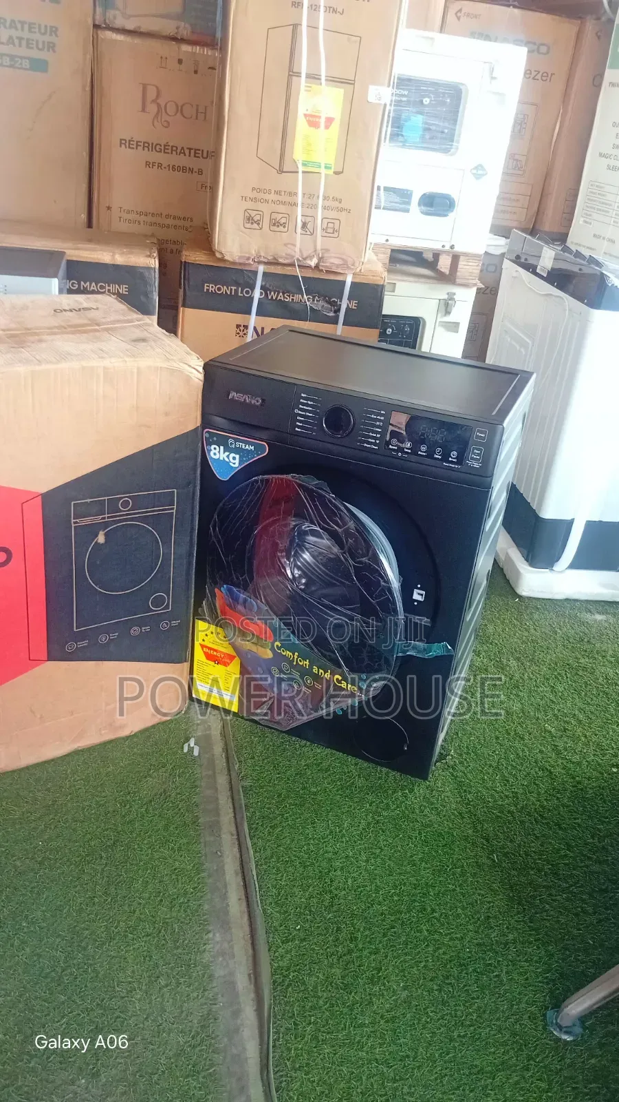 Upgrade Your Laundry Game With the Powerful Asano 8kg Washing Machine!