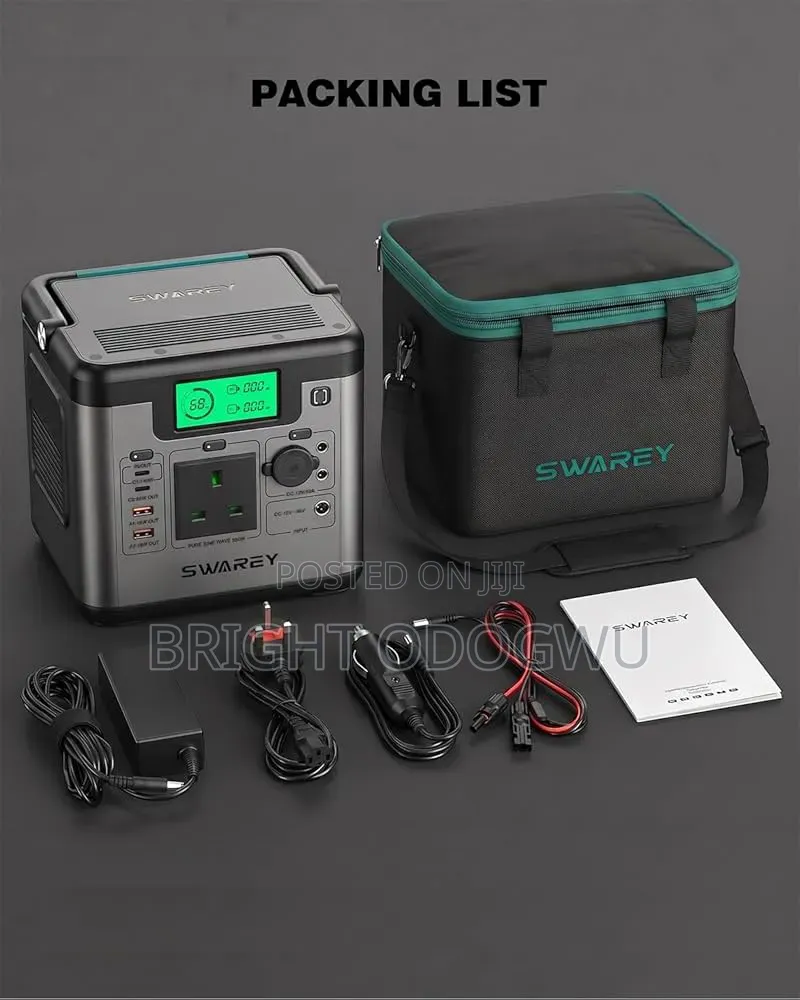 Raystar 540wh Portable Power Station With a 500w