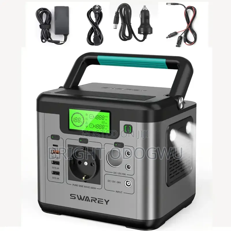 Raystar 540wh Portable Power Station With a 500w