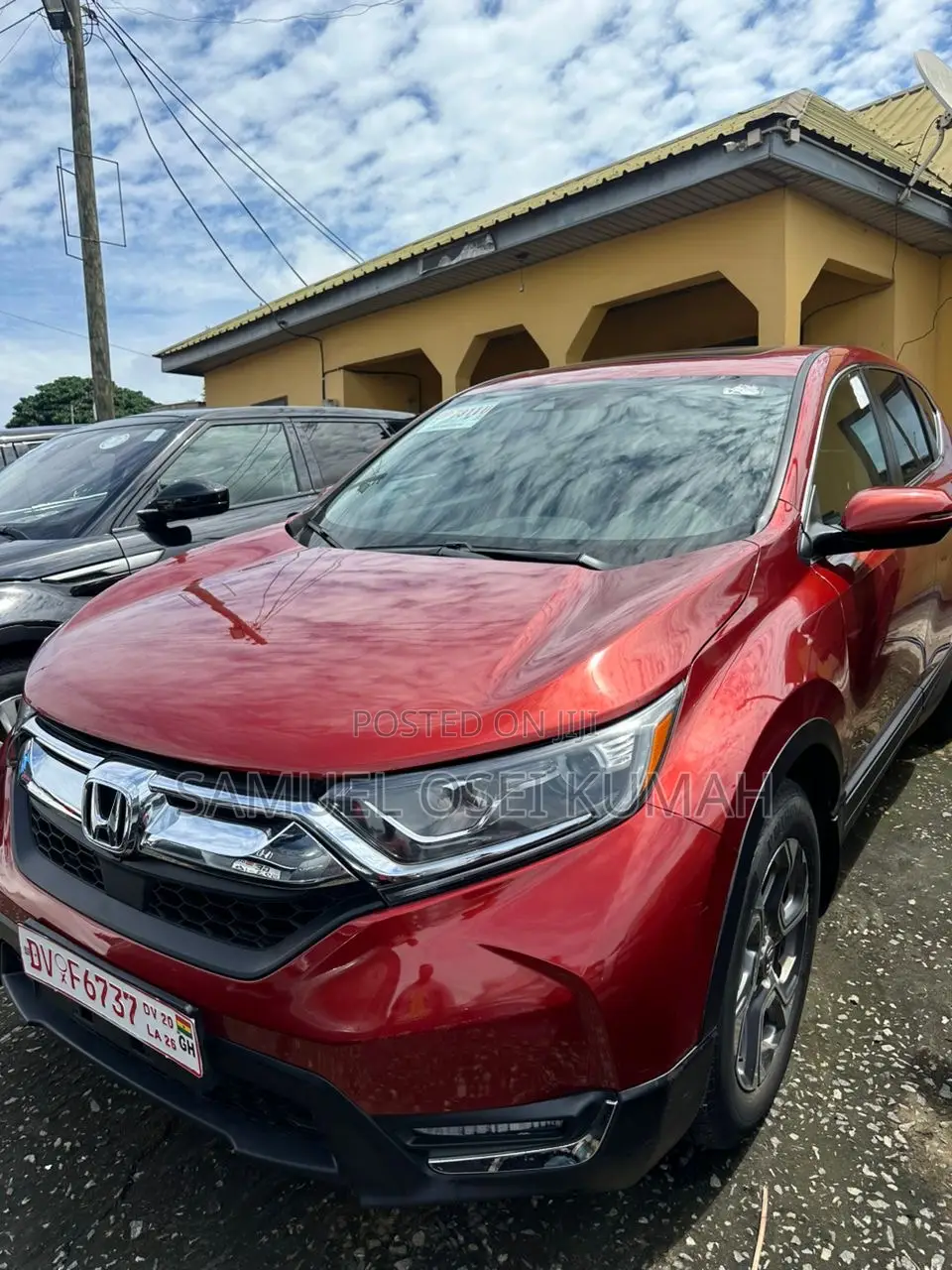 Honda CR-V EX-L AWD 2018 Red
