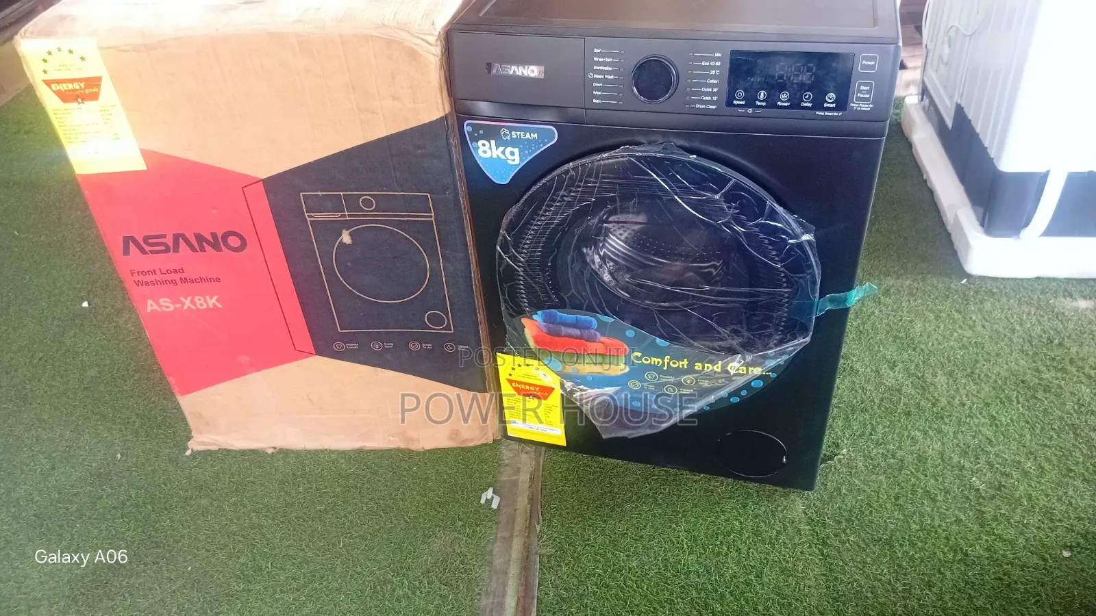 Premium Quality, Powerful Performance – Asano 8kg Washing Machine