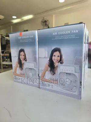 Portable Air Cooler Fan 7 Colors Led