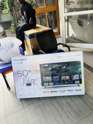 Order Authentic Nasco 50” Uhd Smart Screen Television(Black).