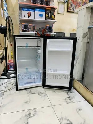 Ultra Modern Sleek Single Door Pf-109-2b Black Mirror Fridge