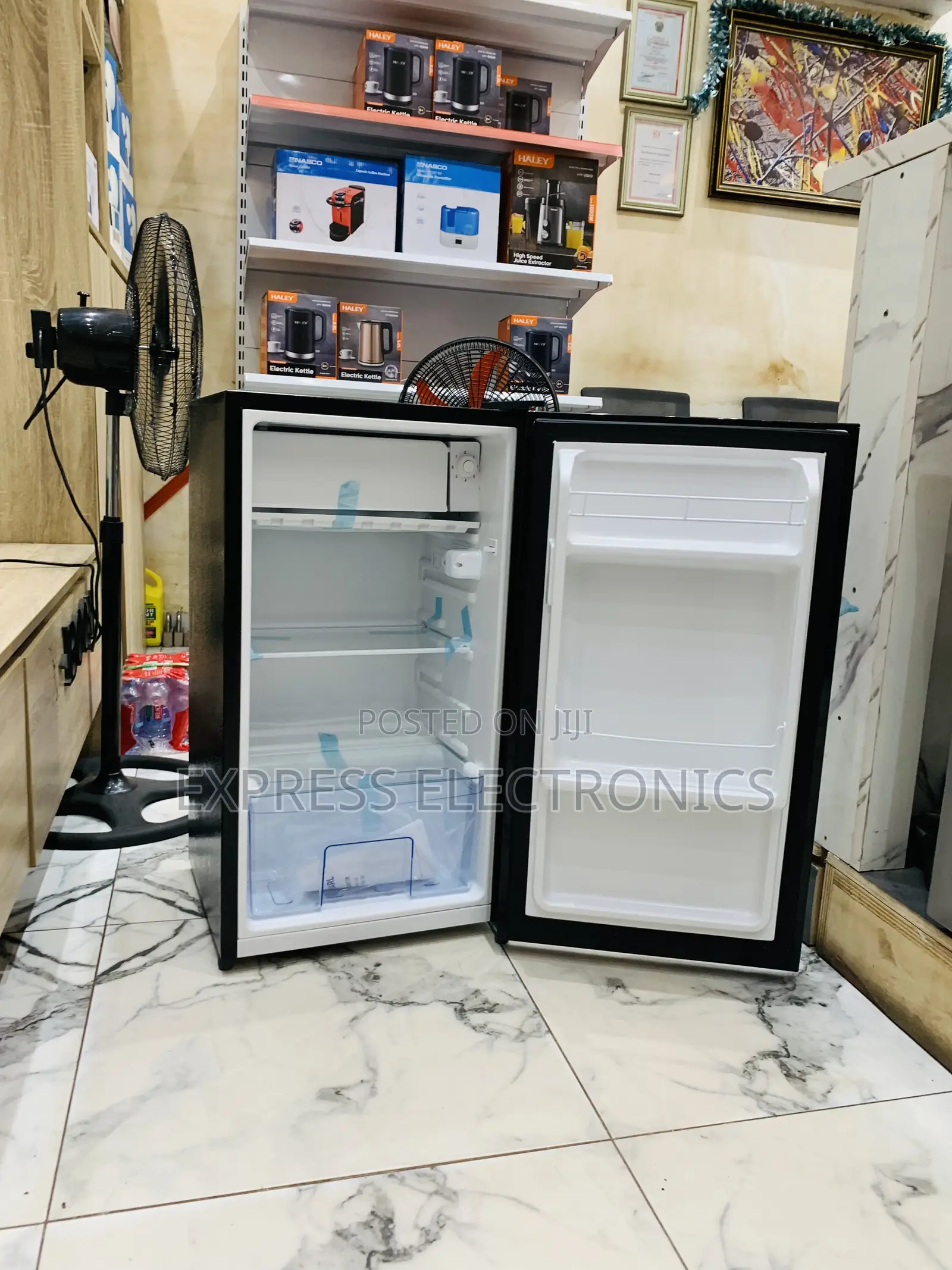 Highly Recommended Single Mirror Door Black Fridge Pearl Pf-109-2b