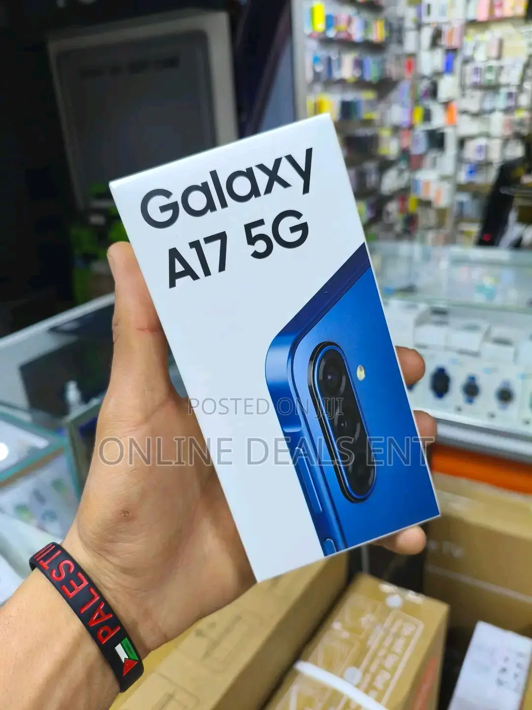 New Samsung Galaxy A17 5G 256 GB Blue