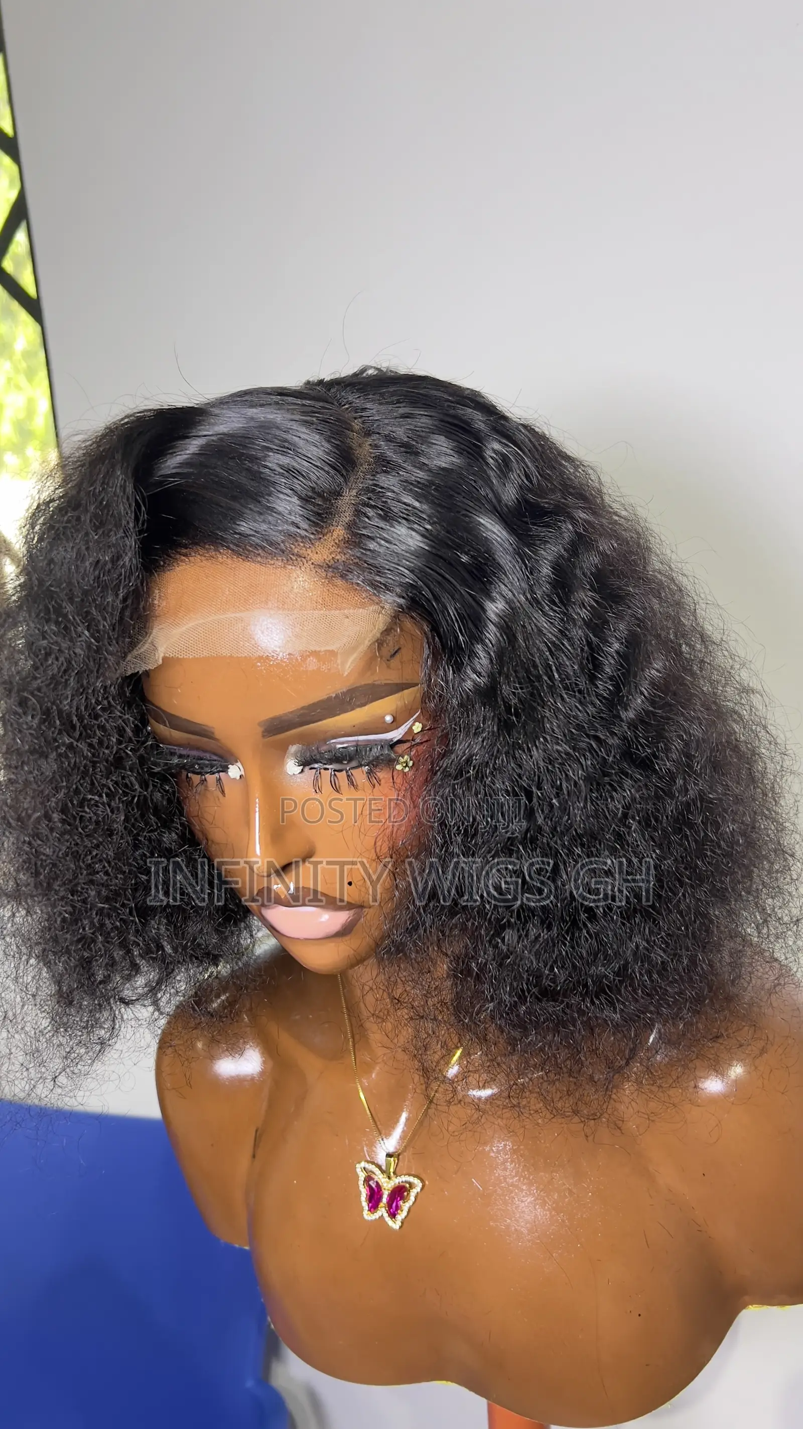 Human Hair Wet Curls Available