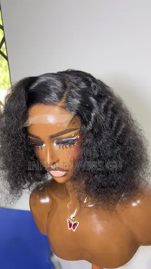 Human Hair Wet Curls Available
