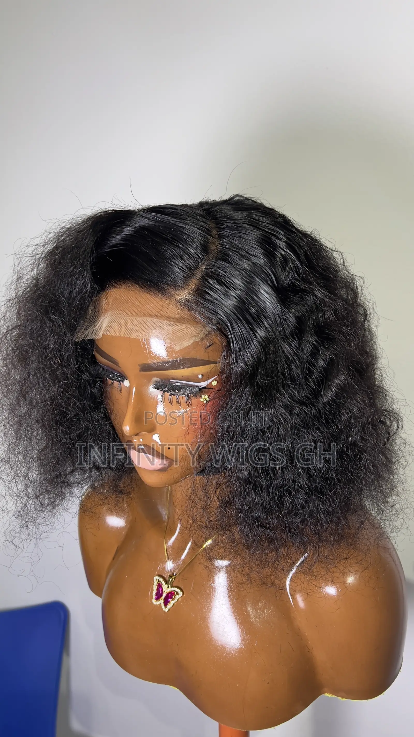 Human Hair Wet Curls Available