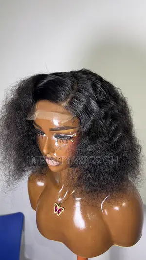 Human Hair Wet Curls Available