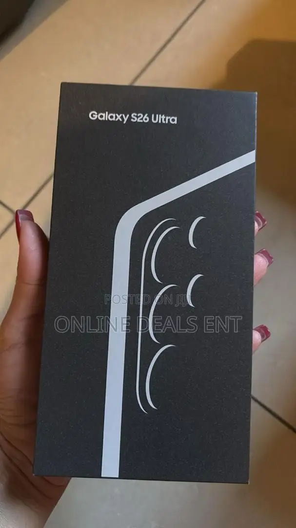 New Samsung Galaxy S26 Ultra 5G 1 TB Black