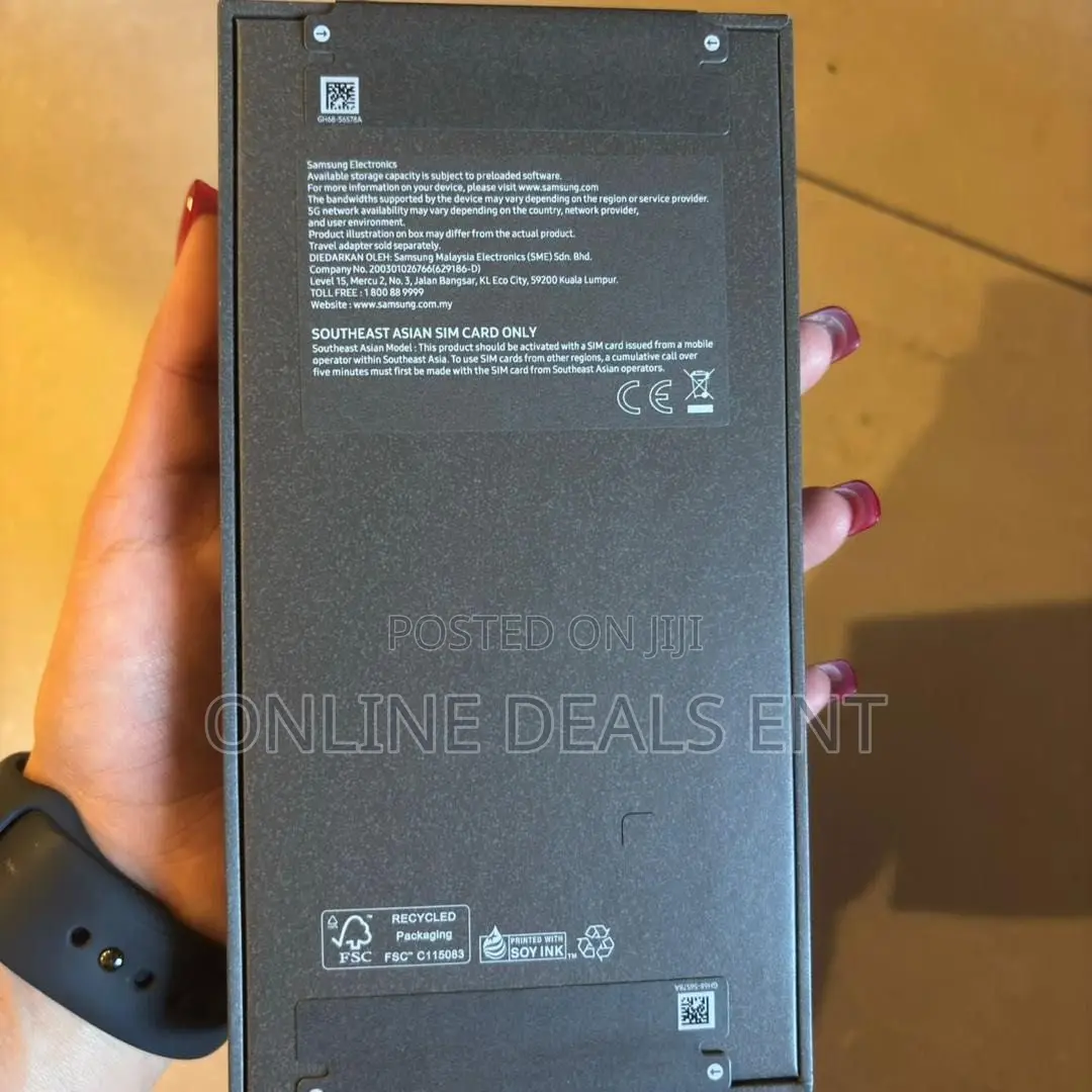New Samsung Galaxy S26 Ultra 5G 1 TB Black