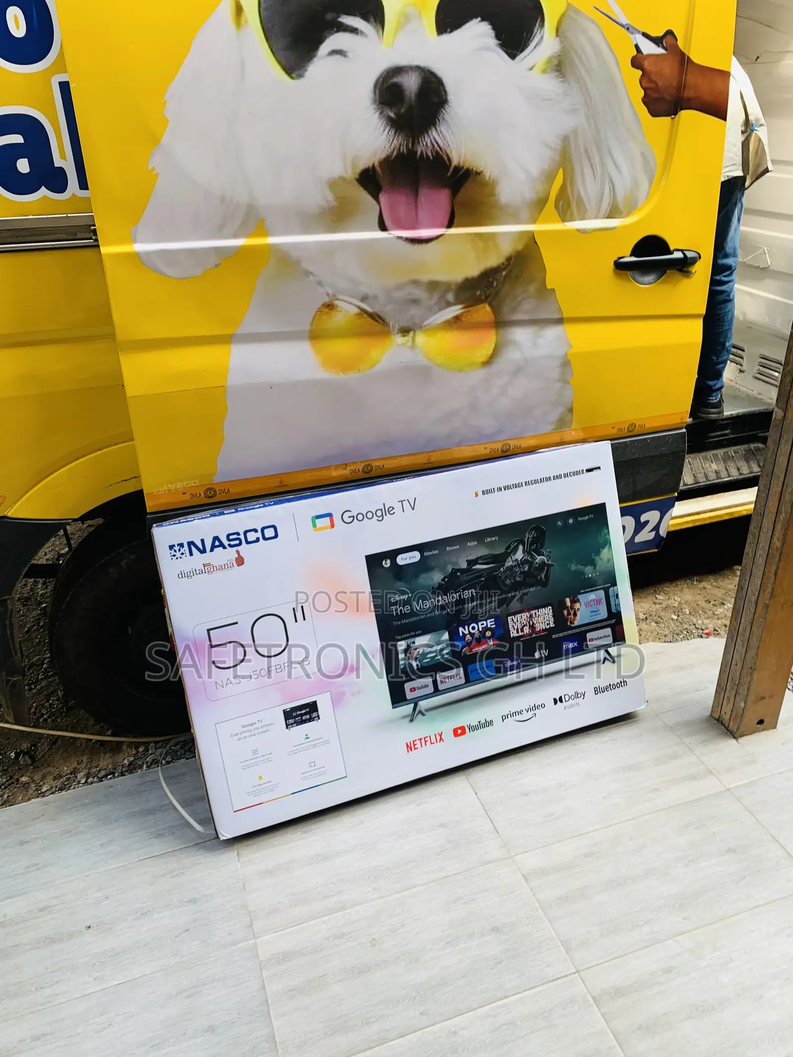 Exclusive New Nasco 50”Uhd Smart Flat Vidaa-Nas-H50fs-Vid Television