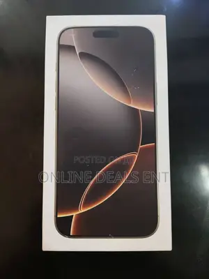 New Apple iPhone 16 Pro Max 1 TB Gold