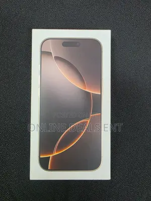 New Apple iPhone 16 Pro Max 1 TB Gold