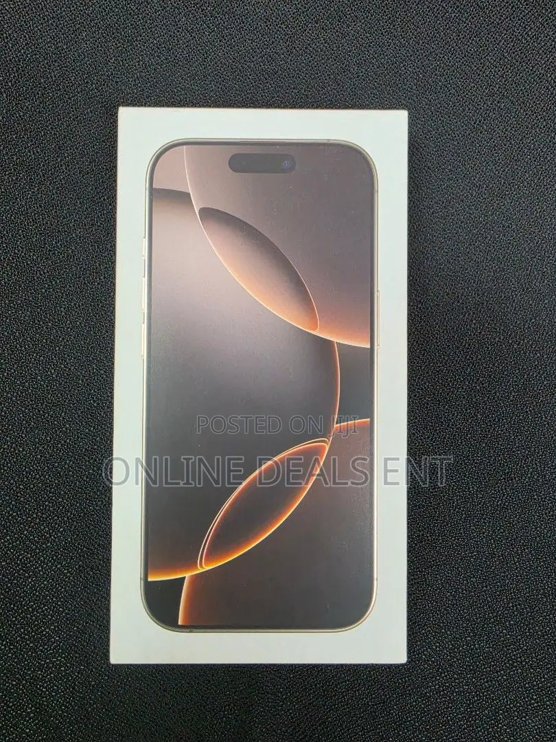 New Apple iPhone 16 Pro Max 1 TB Gold