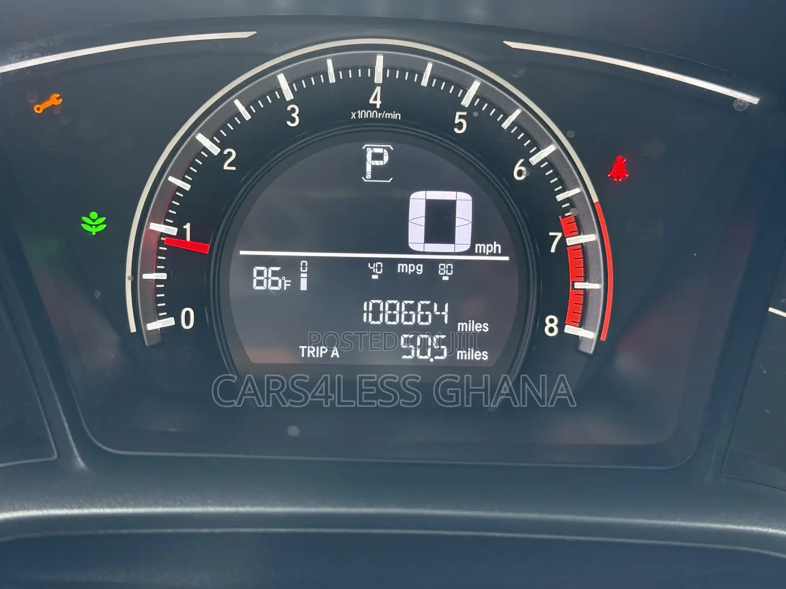 Honda Civic LX 4dr Sedan (2.0L 4cyl) 2017 Gray