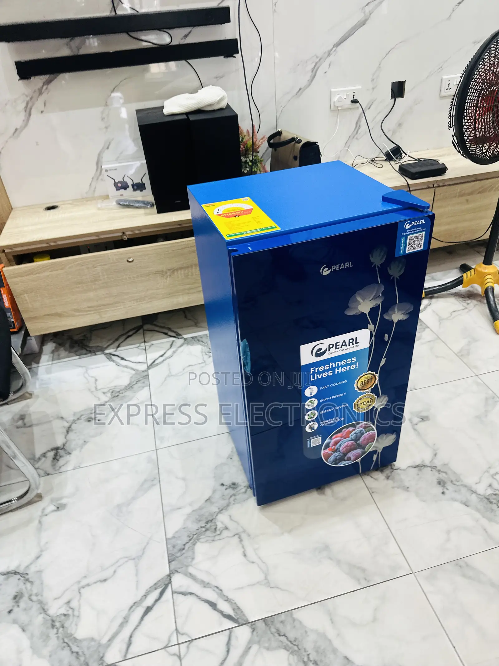 Brand New Blue Single Mirror Fridge Door Apf-109-2b