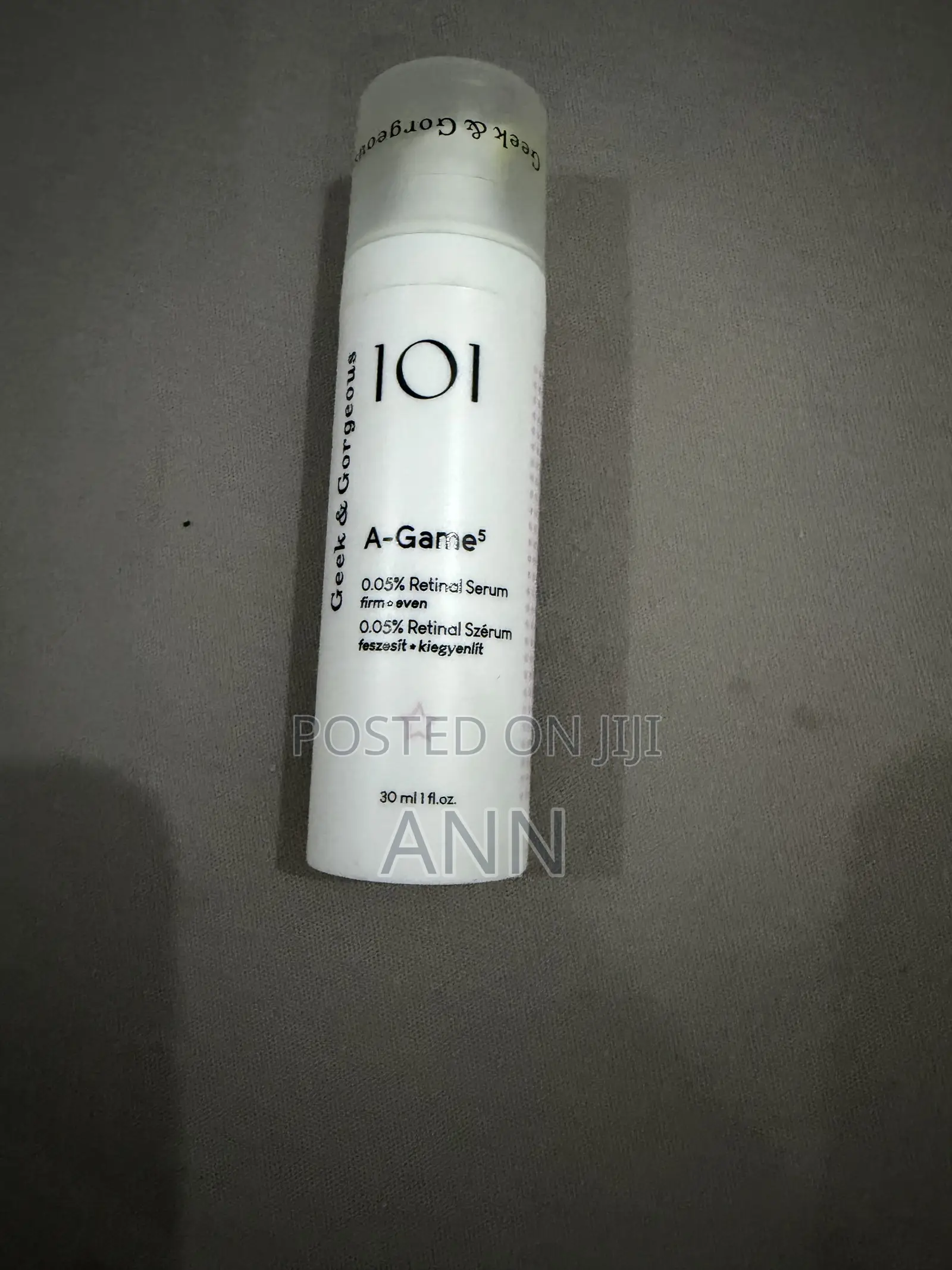 101 A Game Retinol Serum