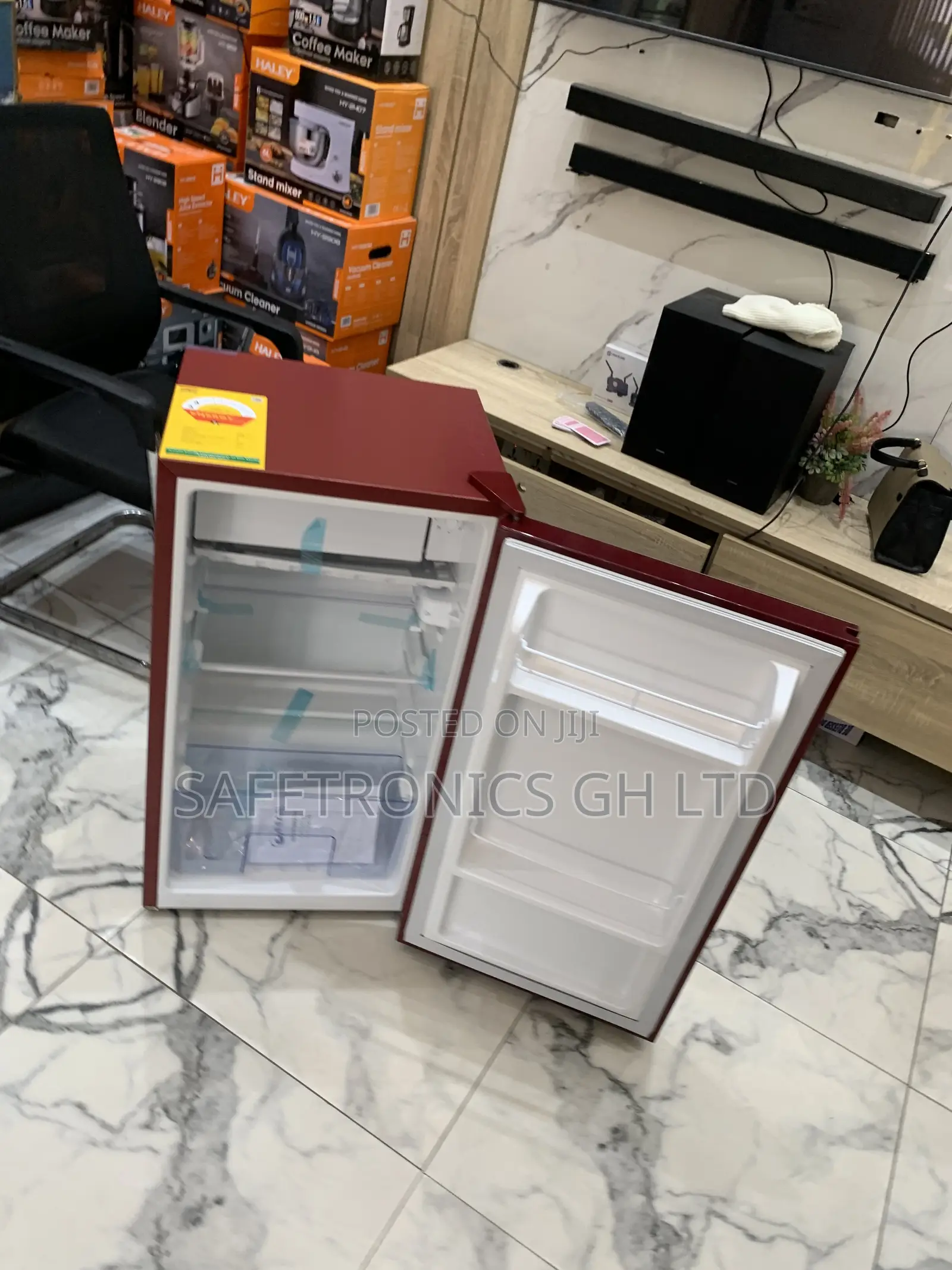 High Quality Pearl 80liters Table Top Fridge Red Pf-109