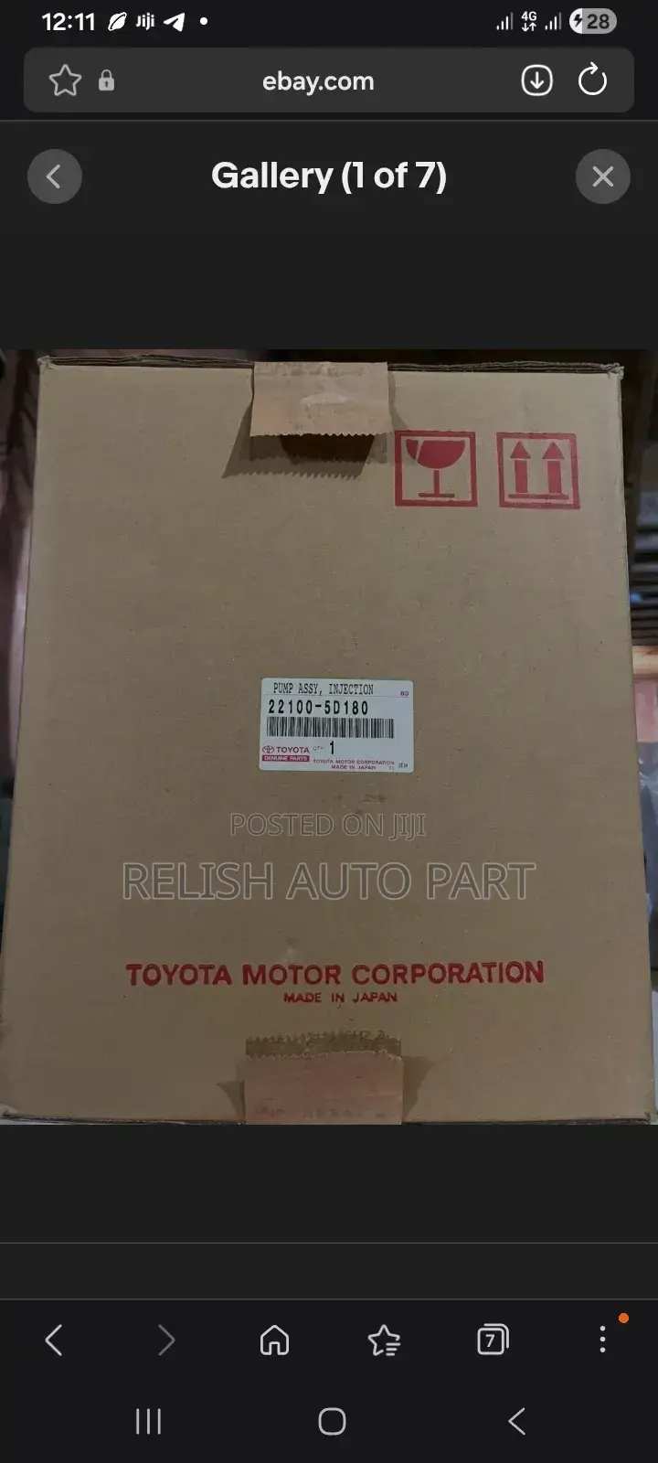 5l Injector Pump for Electronic Diesel Engine.