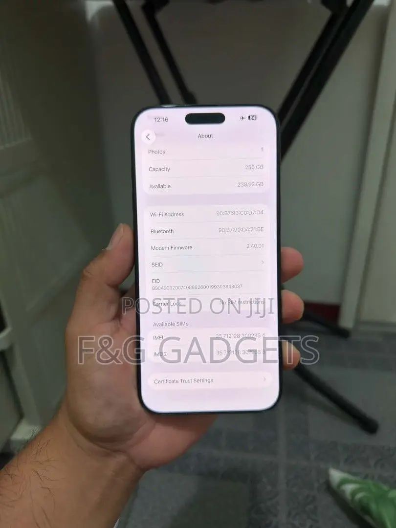 Apple iPhone 16 Pro Max 256 GB Black
