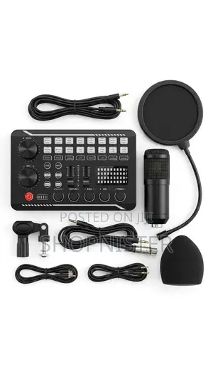 Tiktok Live Youtube Creator Microphone Recording Kit