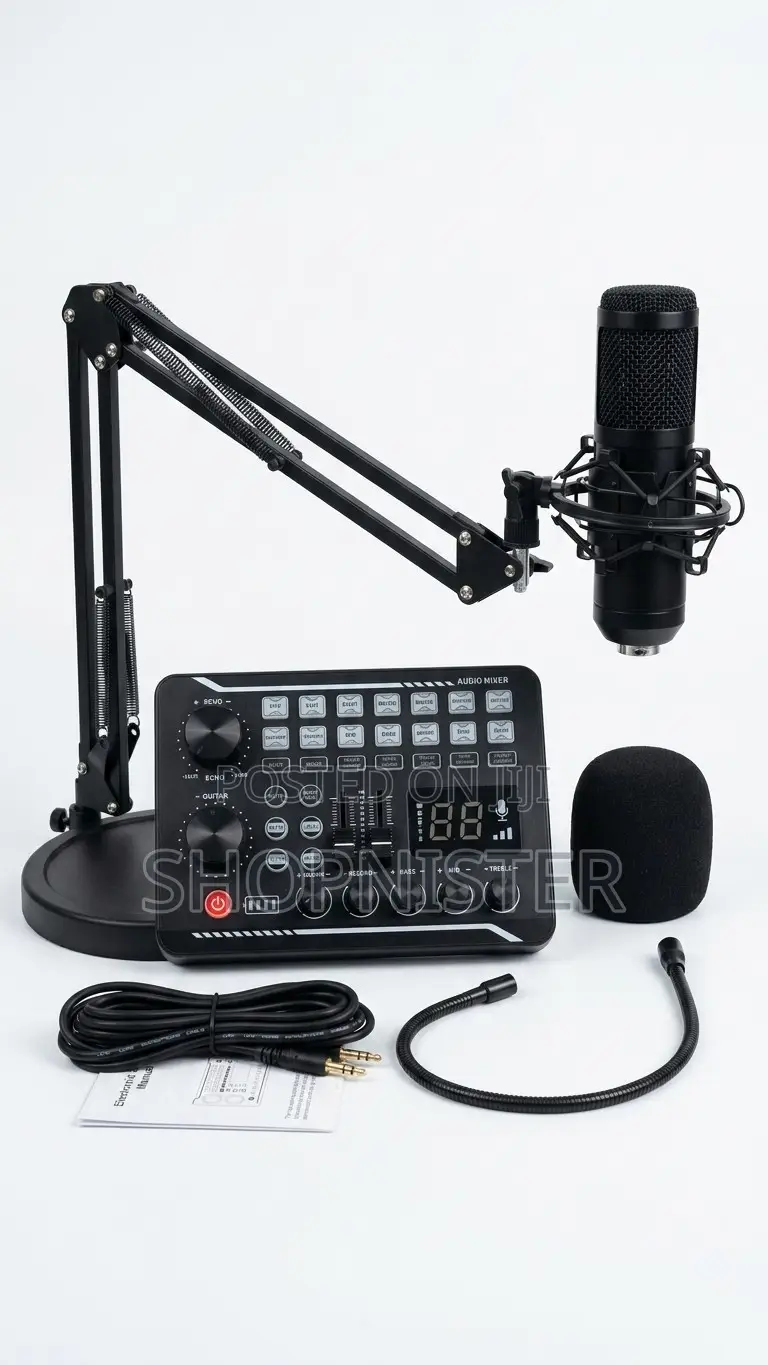 Tiktok Live Youtube Creator Microphone Recording Kit