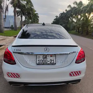 Mercedes-Benz C300 Base C300 AWD 4MATIC Sedan 2018 White