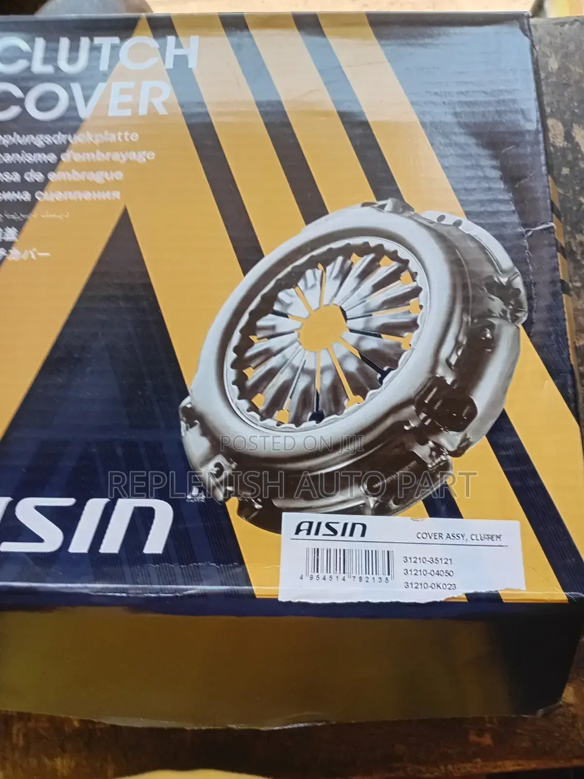 Original Asin Pressure Plate/ Clutch Cover for Toyota Hilux Pickup