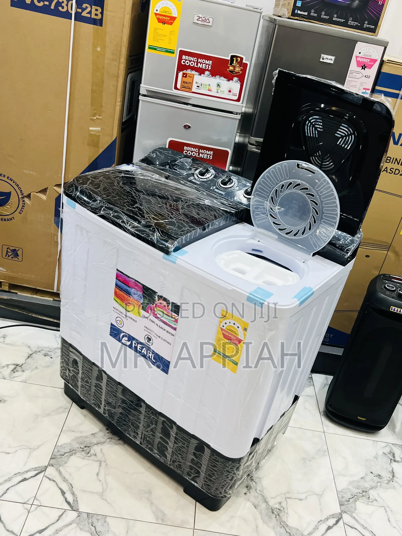 Super Affordable Pearl 18kg Top Load Washing Machine(Spin Dry).