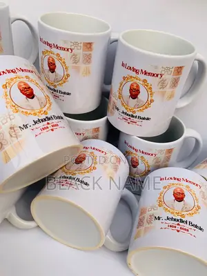 Mugs, T Shirt, Funeral Brouches, Posters, Handkerchiefs, Caps
