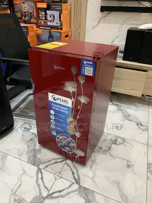 Grab Elegant Pearl 80liters Table Top Fridge Red Pf-109