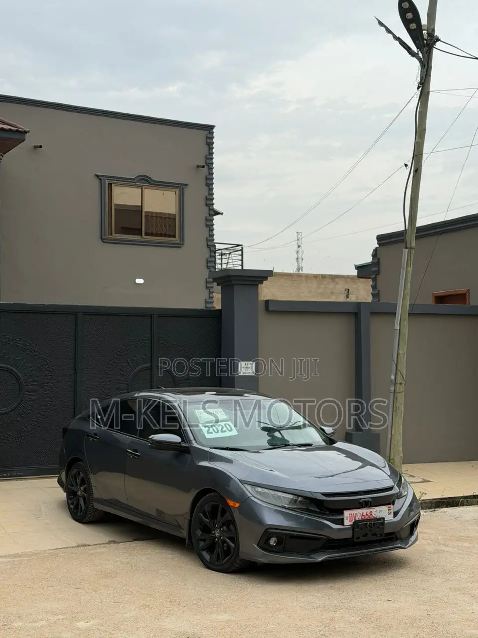 Honda Civic Touring Sedan 2020 Gray