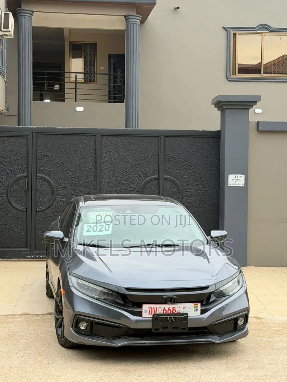 Honda Civic Touring Sedan 2020 Gray
