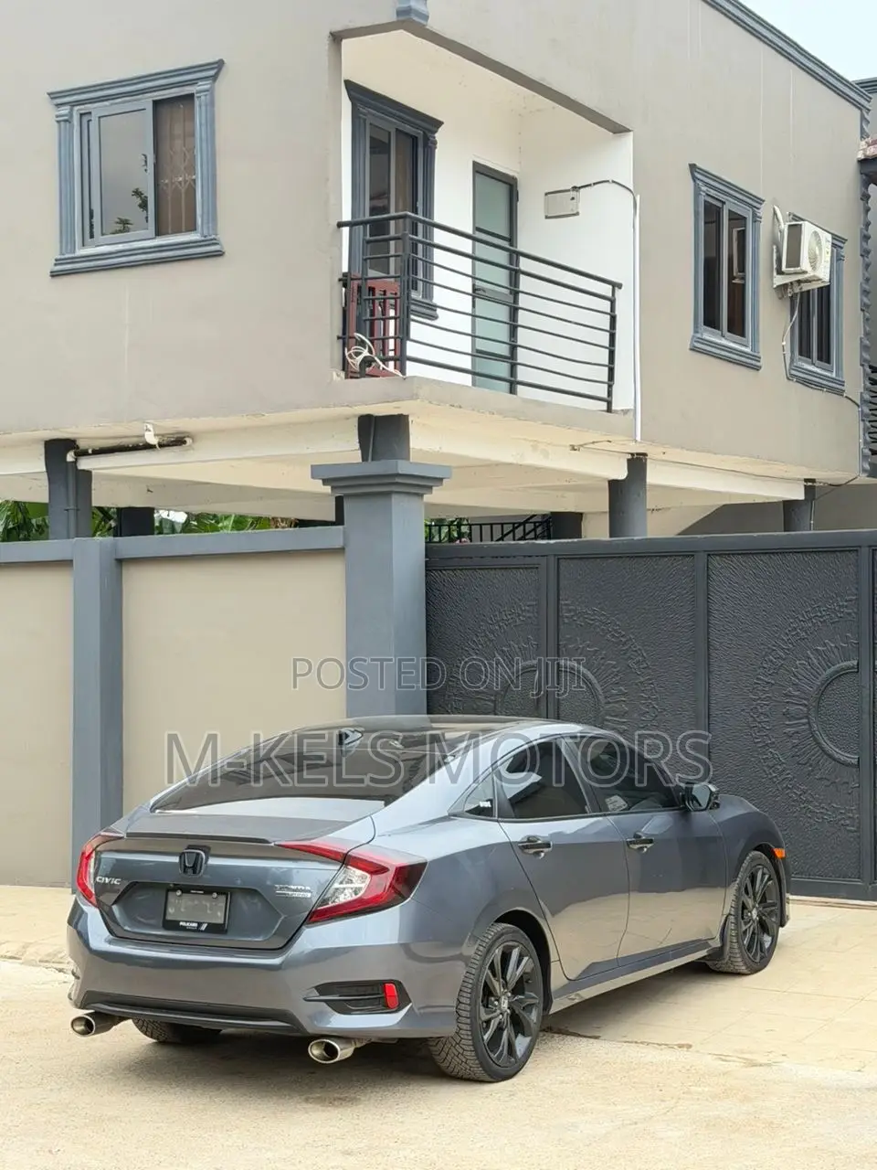 Honda Civic Touring Sedan 2020 Gray